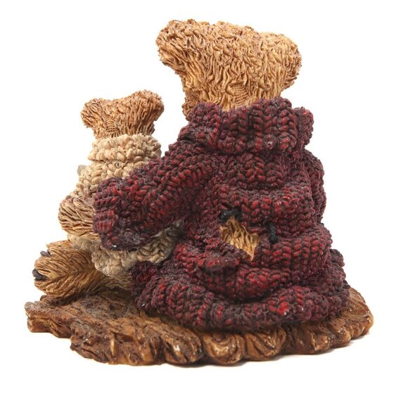 Vintage Boyds Bears & Friends 1993 Ted & Teddy Resin Bear Figurine Collectables - Picture 6 of 7